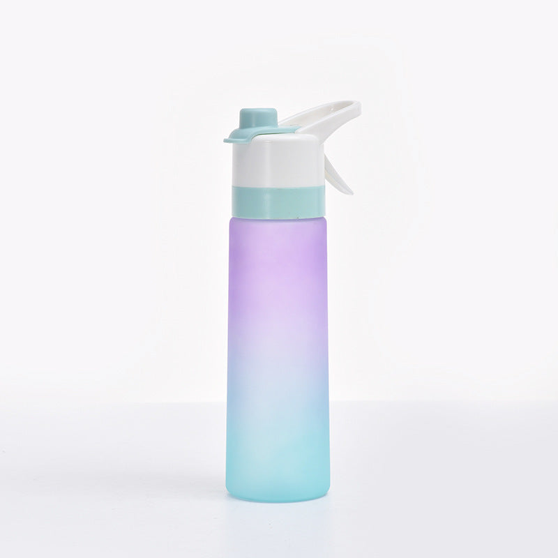 Stay Hydrated Anywhere: Leakproof Spray Water Bottle with Convenient Handle Strap