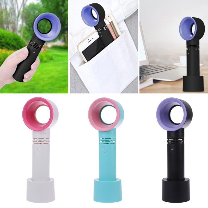 Portable Bladeless Fan: Safe, Quiet, and Refreshing Breeze Anywhere