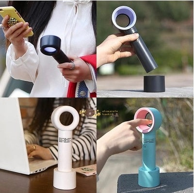 Portable Bladeless Fan: Safe, Quiet, and Refreshing Breeze Anywhere