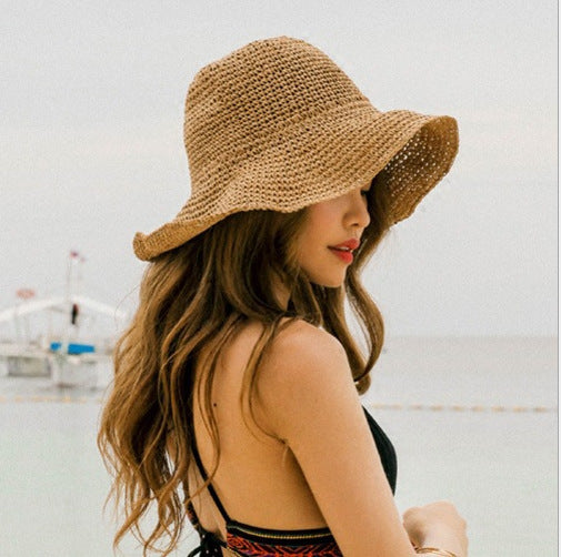 Chic Sun Protection: Women's Straw Sunscreen Hat