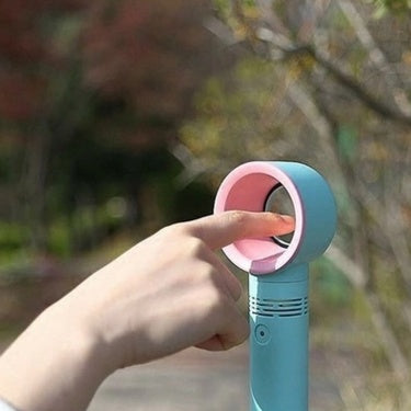 Portable Bladeless Fan: Safe, Quiet, and Refreshing Breeze Anywhere