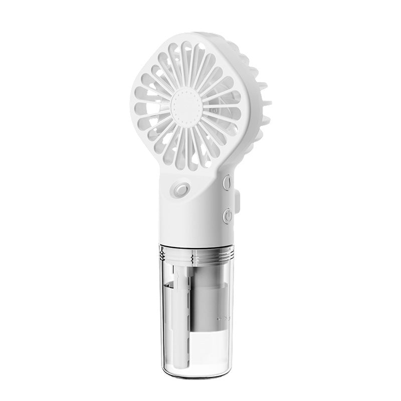 Ultimate Cooling: Strong Power Spray Humidification Small Fan with Nano Ice Fog