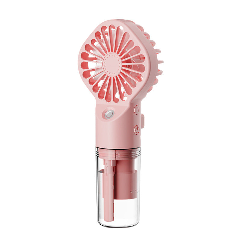 Ultimate Cooling: Strong Power Spray Humidification Small Fan with Nano Ice Fog