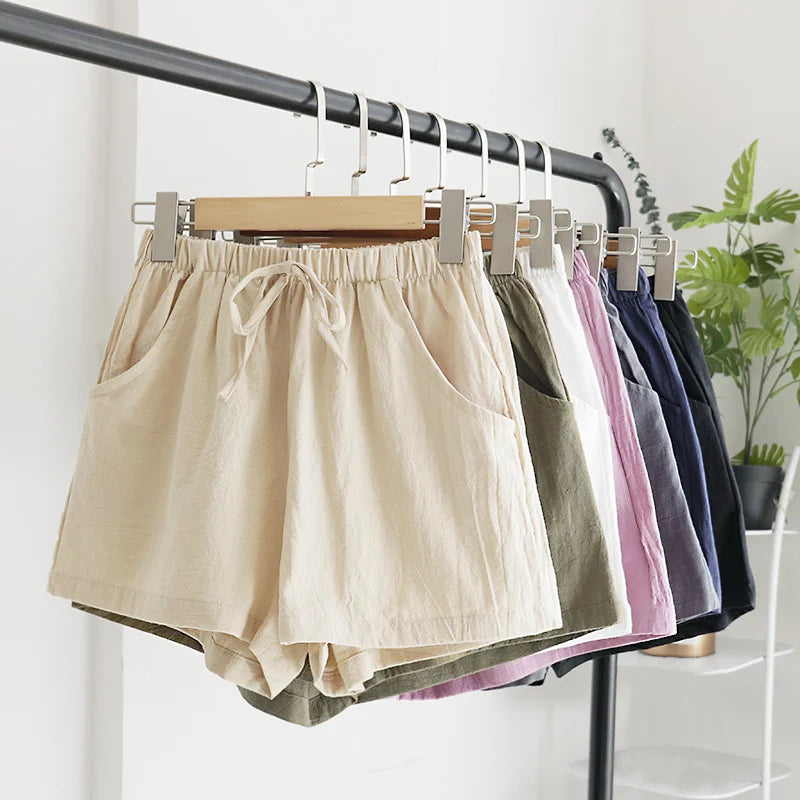 Cotton Linen Shorts for Effortless Summer Style