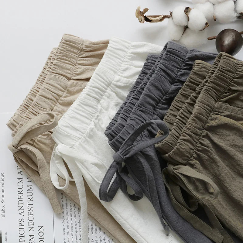 Cotton Linen Shorts for Effortless Summer Style